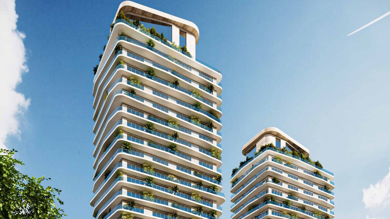 Twin tower JVC Dubai