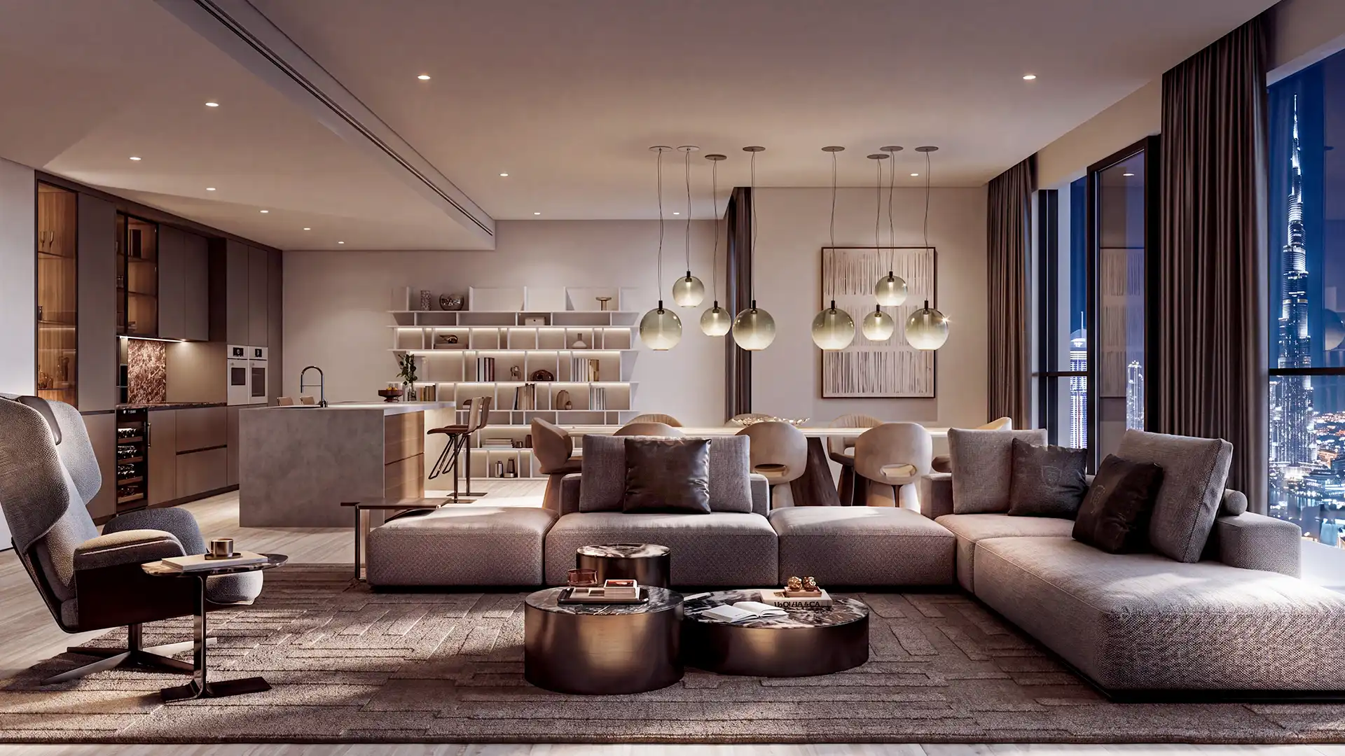 City Walk 303 luxury apartment interior design by Venetian Enrico